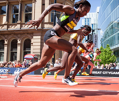 World class athletics takes to the streets